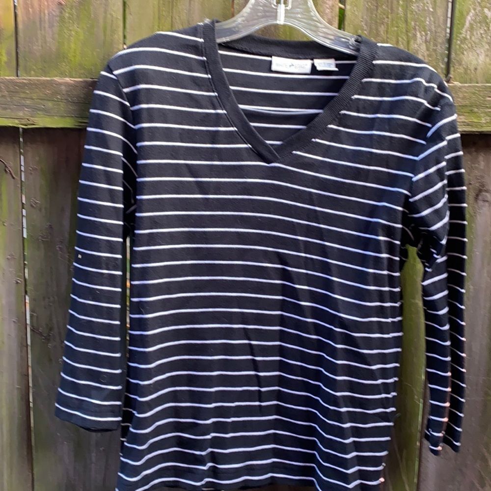 White Stag striped shirt sz. S